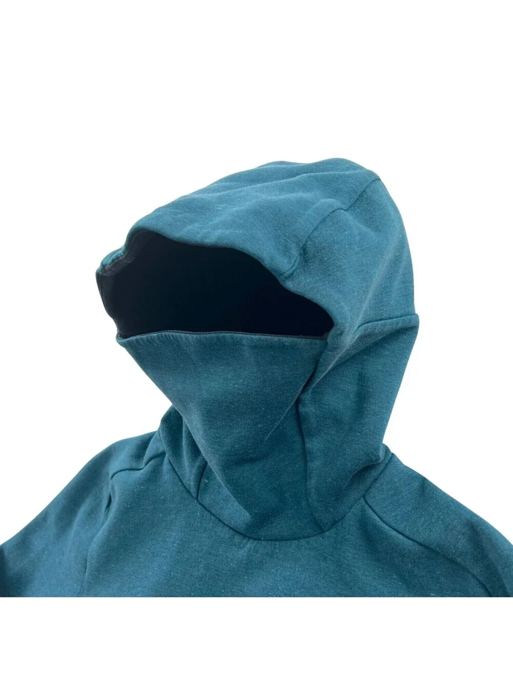 Nike Tech Fleece Teal Funnel Neck Sweatshirt Hoodie Medium